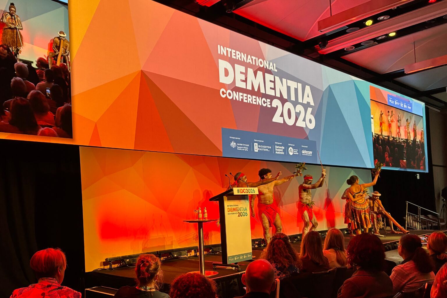 The opening ceremony of the International Dementia Conference 2026 in Sydney