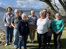 Frances Blyth with the Dementia New Zealand board