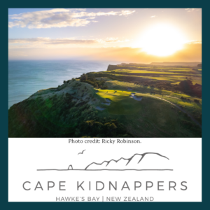 Donor HB Cape Kidnappers Golf